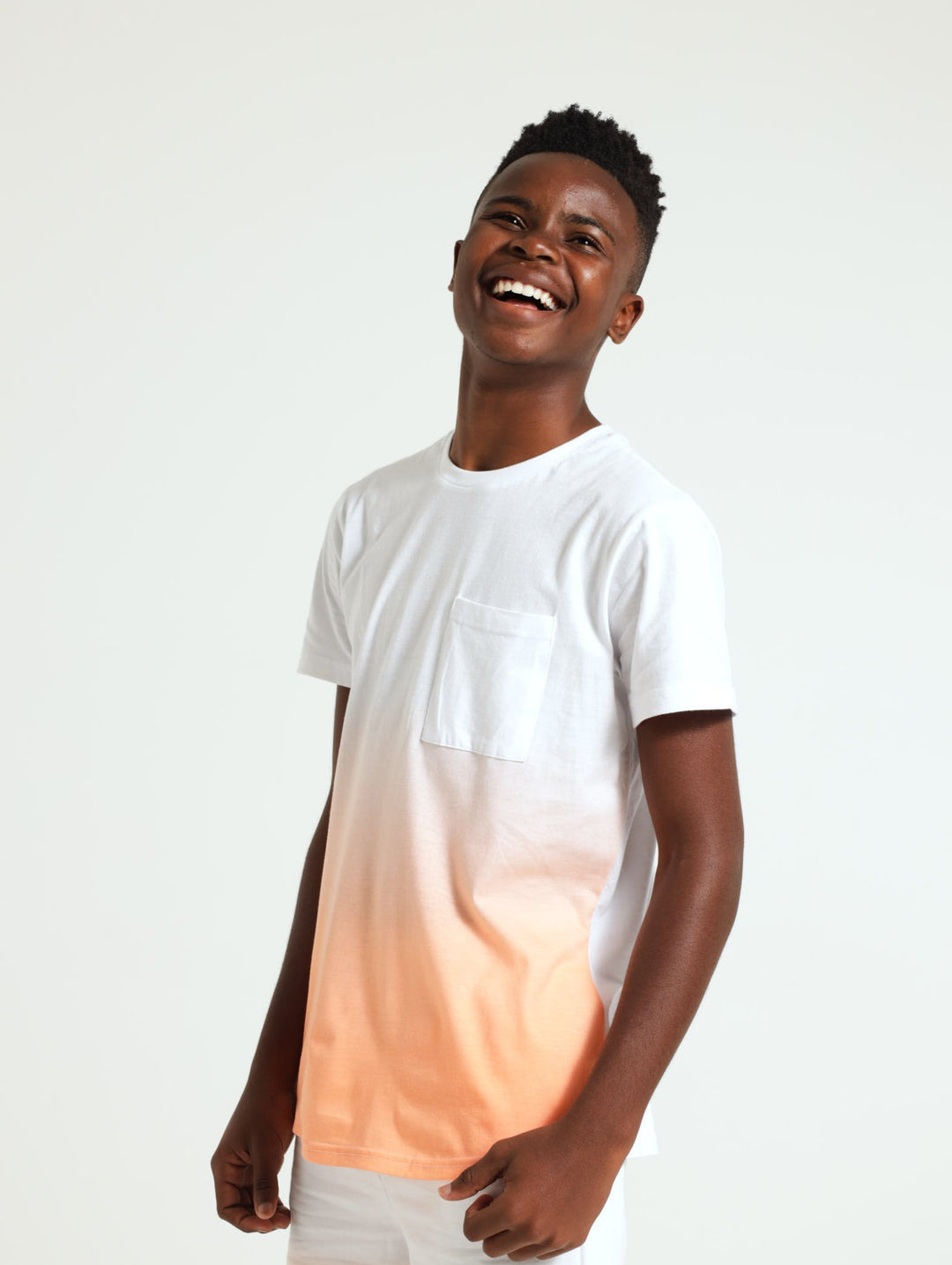 Boys  Ombre Fashion Tee - Orange
