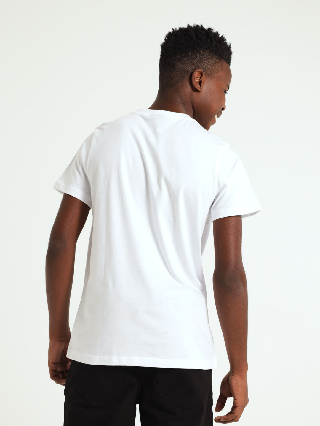 Boys DJ Arch Jnr Tee - White