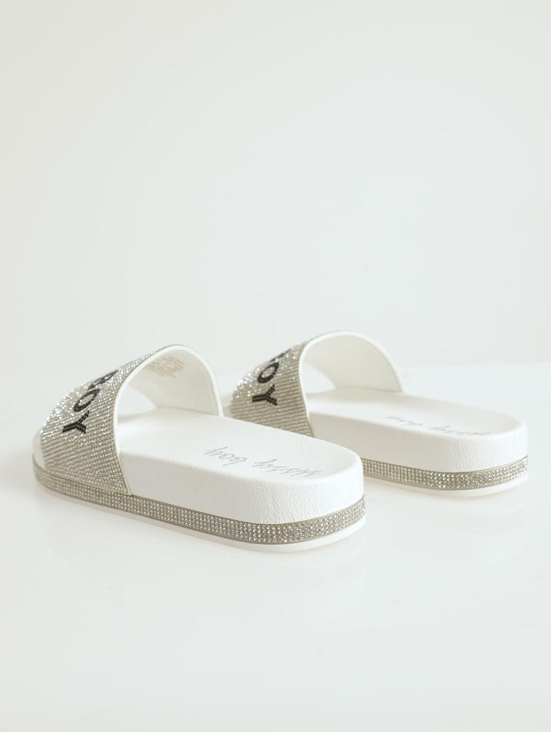 Bling Slide - White