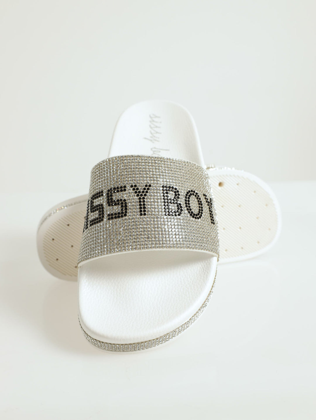 Bling Slide - White