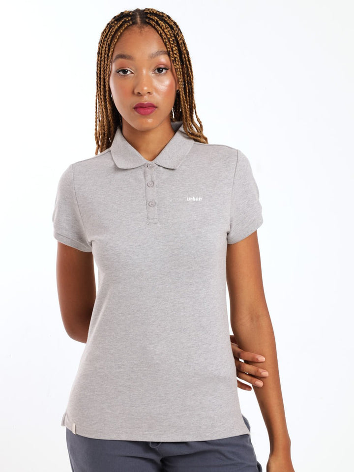 Ladies Golfer - Grey Melange