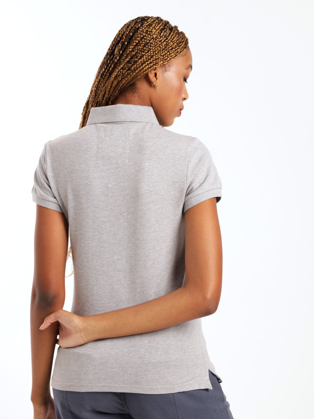 Ladies Golfer - Grey Melange