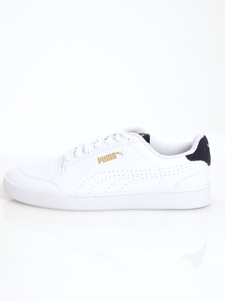 Men's Shuffle Perforated Sneaker - White/Blue
