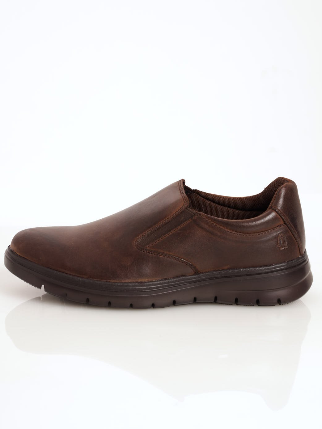 Men's Waxy Nubuck Slip-On Shoe - Brown