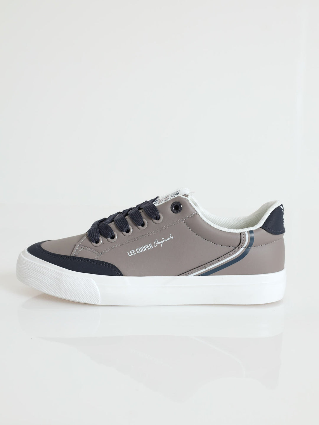 Jimmy Low Cut Lace Up Sneaker - Grey