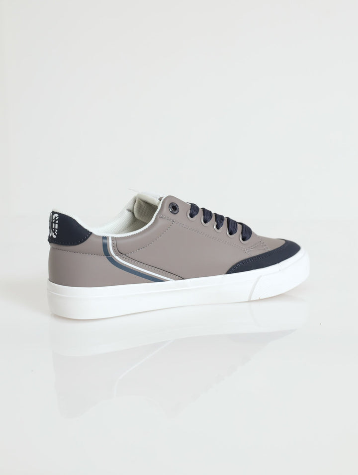 Jimmy Low Cut Lace Up Sneaker - Grey