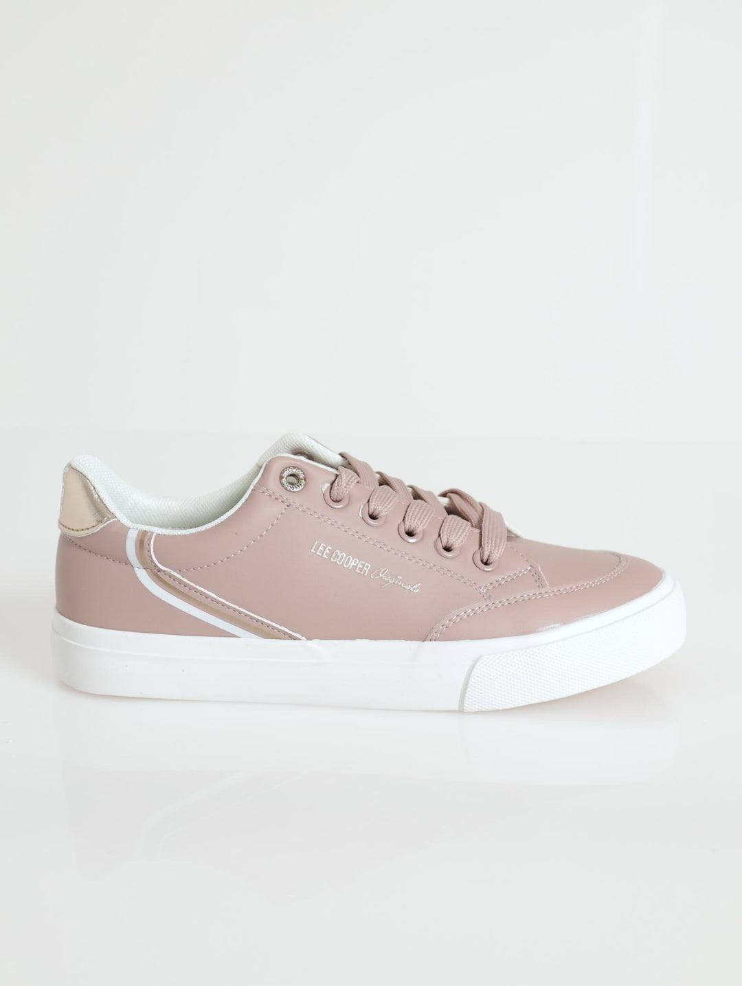 Jimmy Low Cut Lace Up Sneaker - Taupe