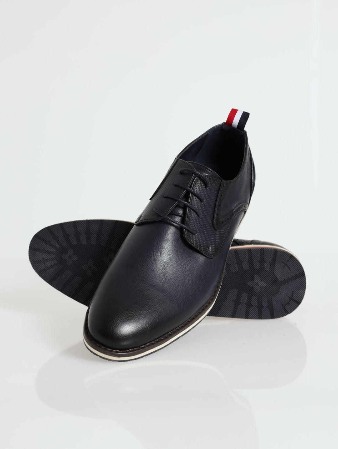 Mens Wallace Casual Lace Up Shoe Navy – Edgars1