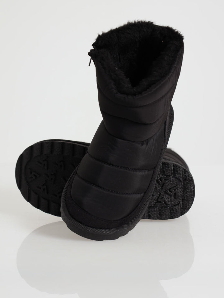 Pre-Boys Snow Boot - Black