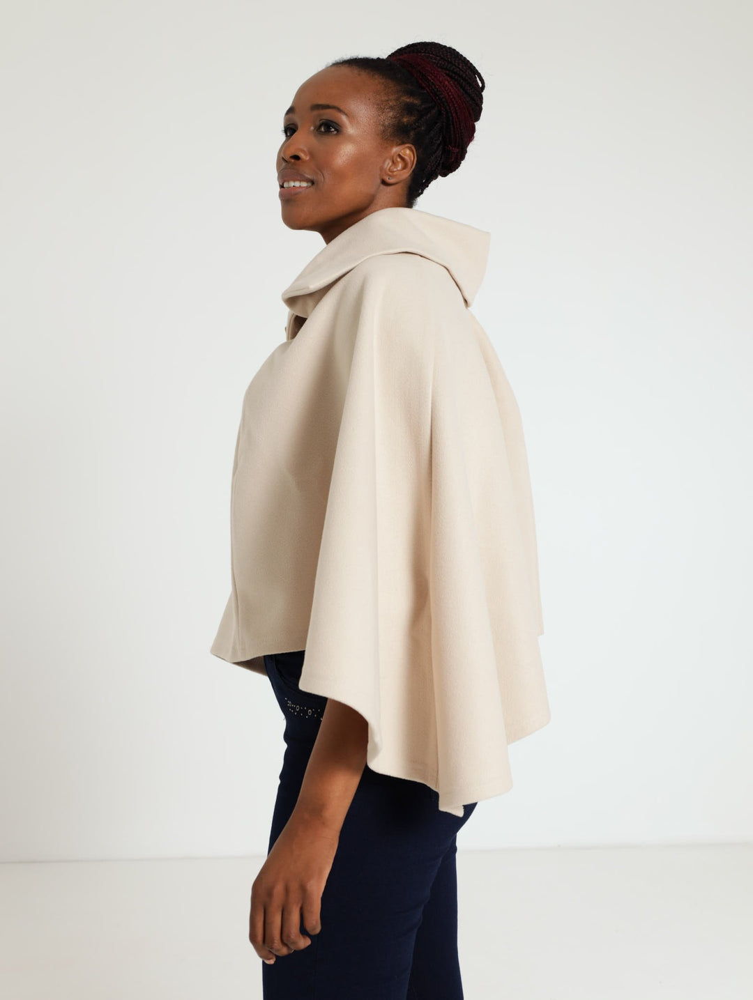 Cape Jacket - Oatmeal