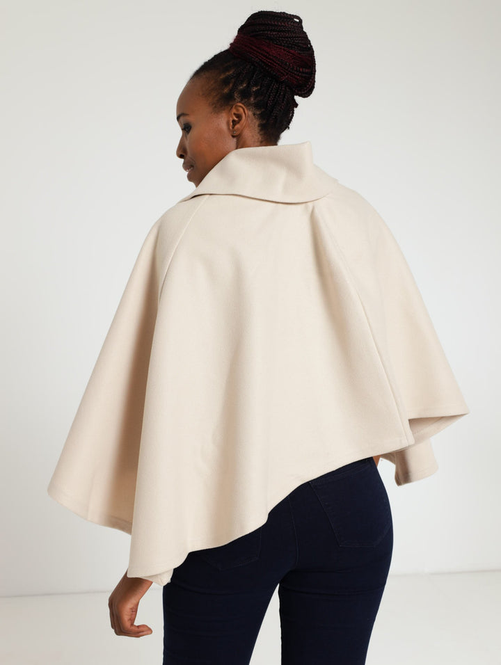 Cape Jacket - Oatmeal