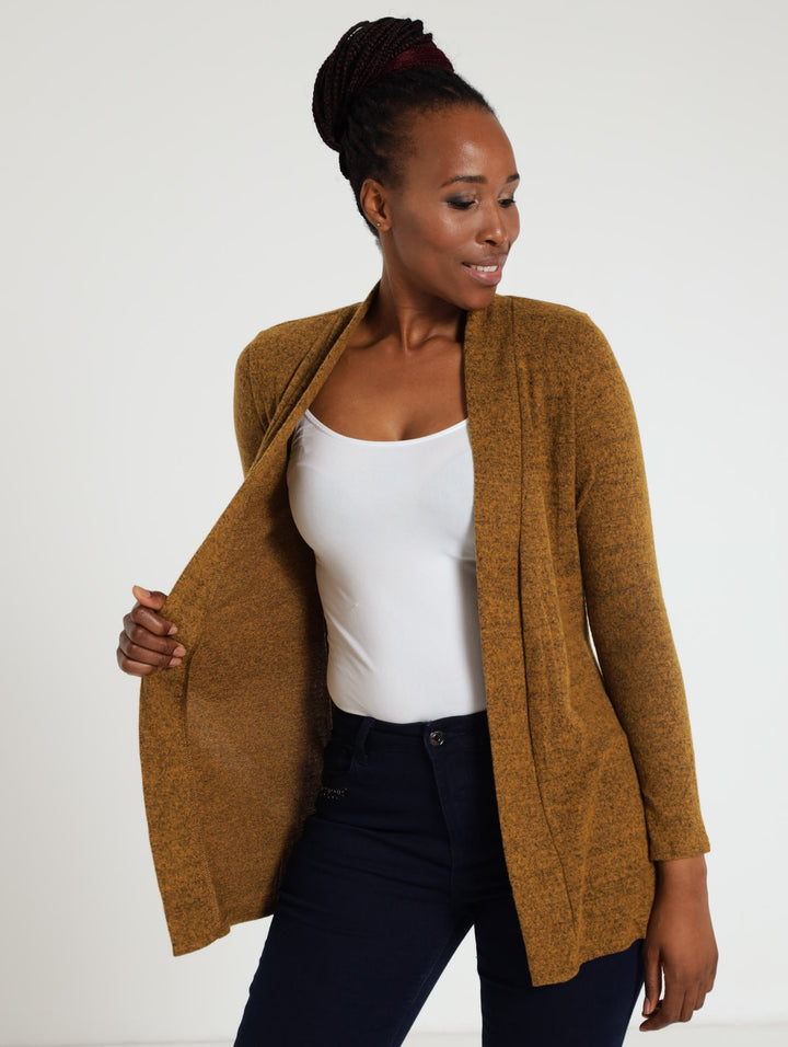 Cardigan - Mustard