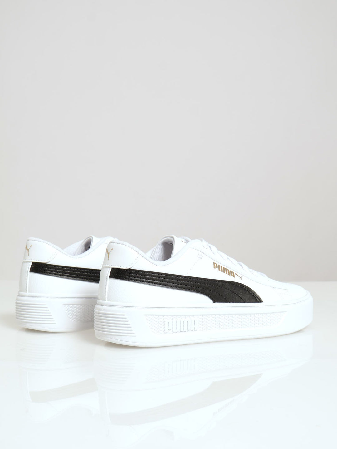 Smash Platform V2 Sneaker - White/Black