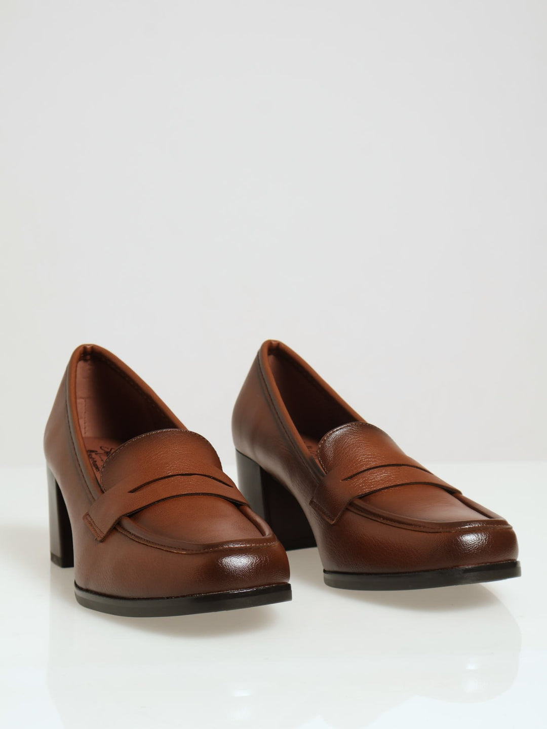Soft Tayten Loafer Heel - Brown