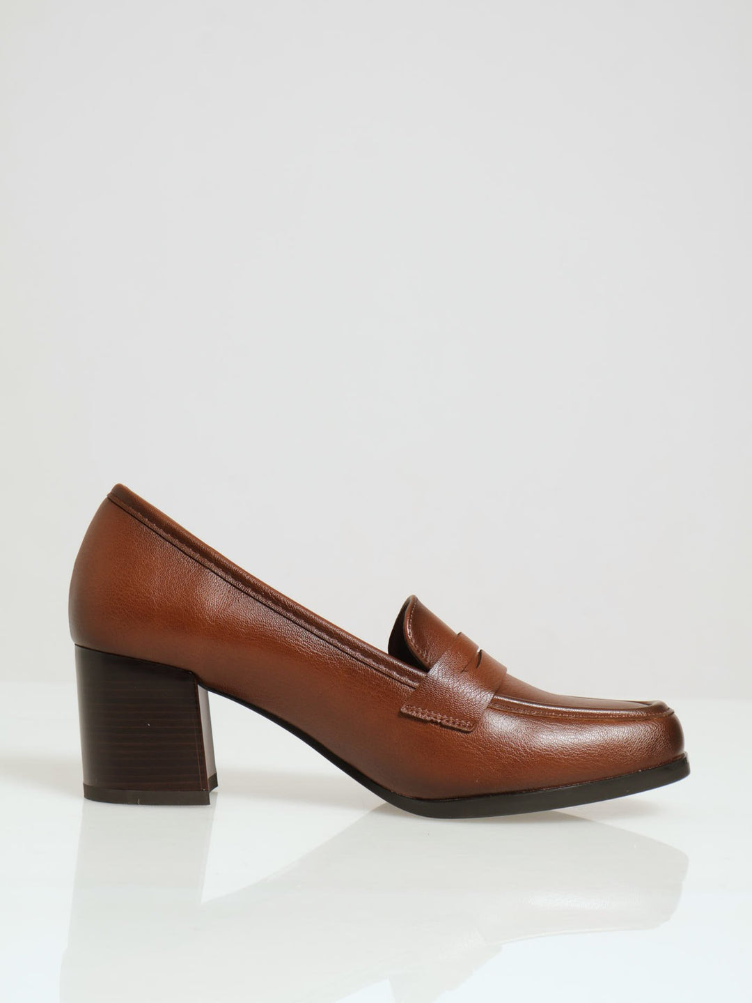 Soft Tayten Loafer Heel - Brown