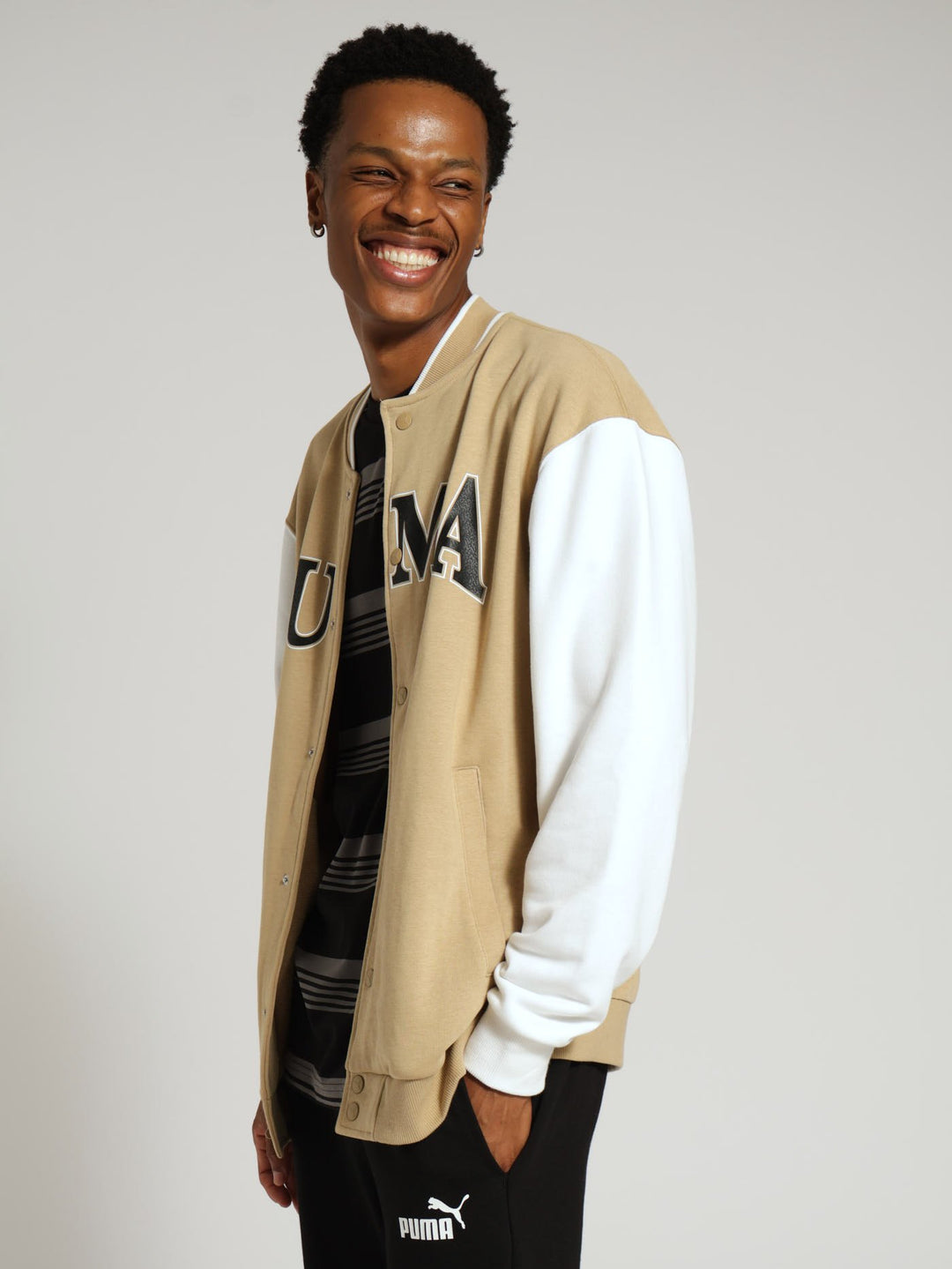 Squad Track Jacket - Tan