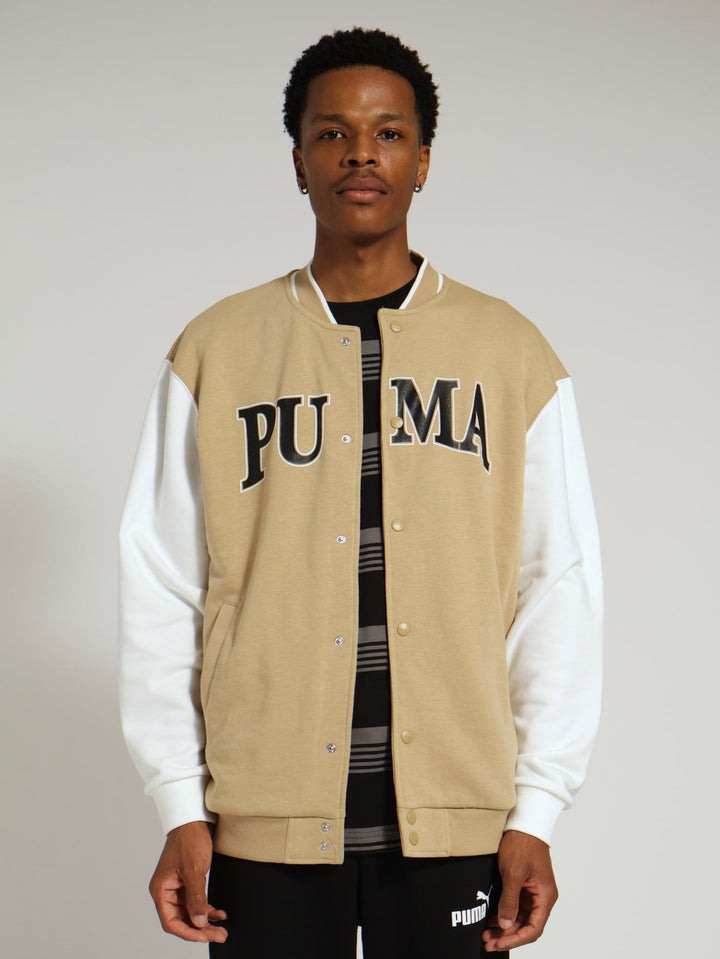 Squad Track Jacket - Tan