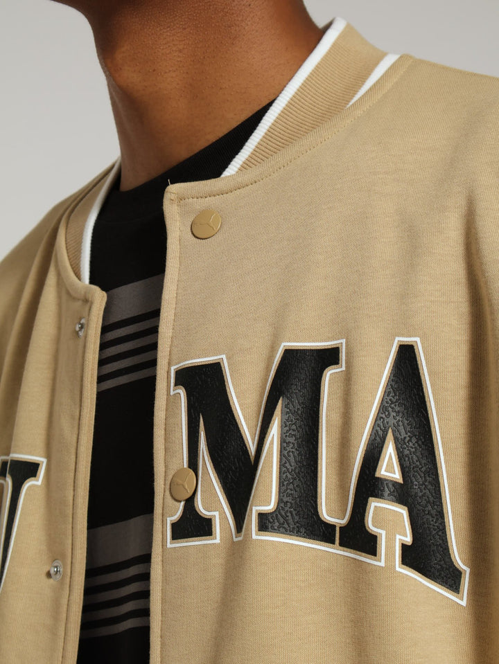 Squad Track Jacket - Tan