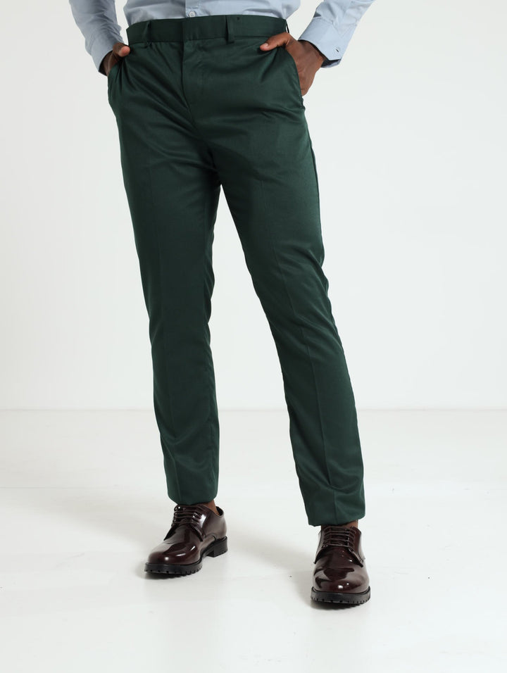 Basic Formal Trouser - Dark Green