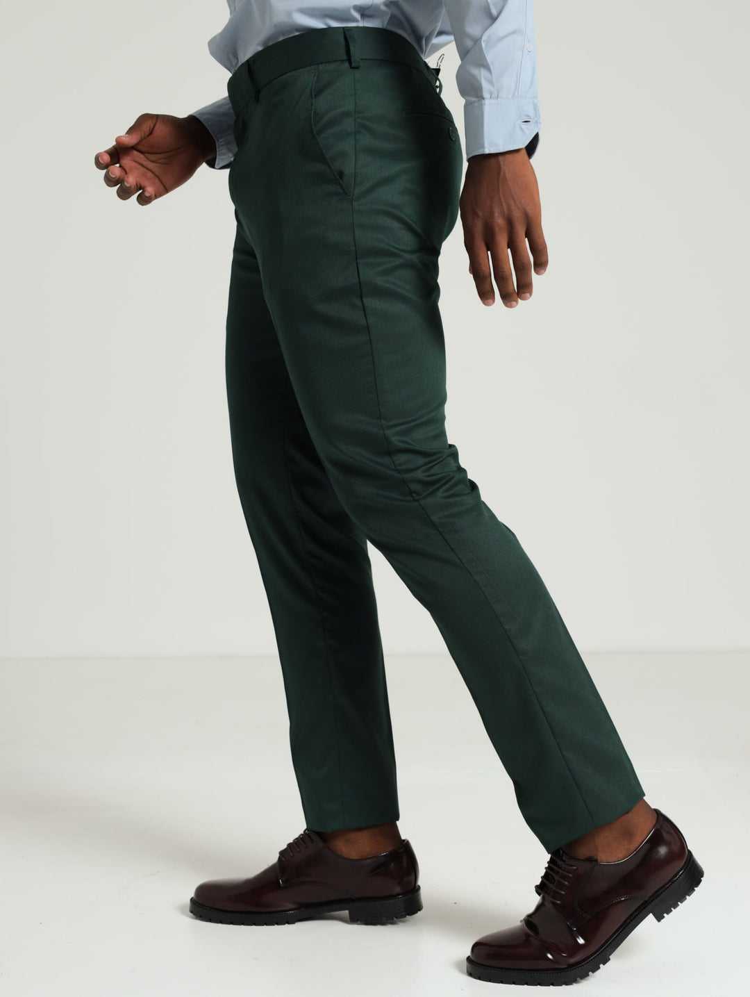Basic Formal Trouser - Dark Green
