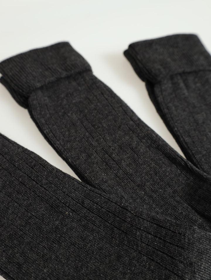 3 Pack Unisex Knee High Socks - Grey