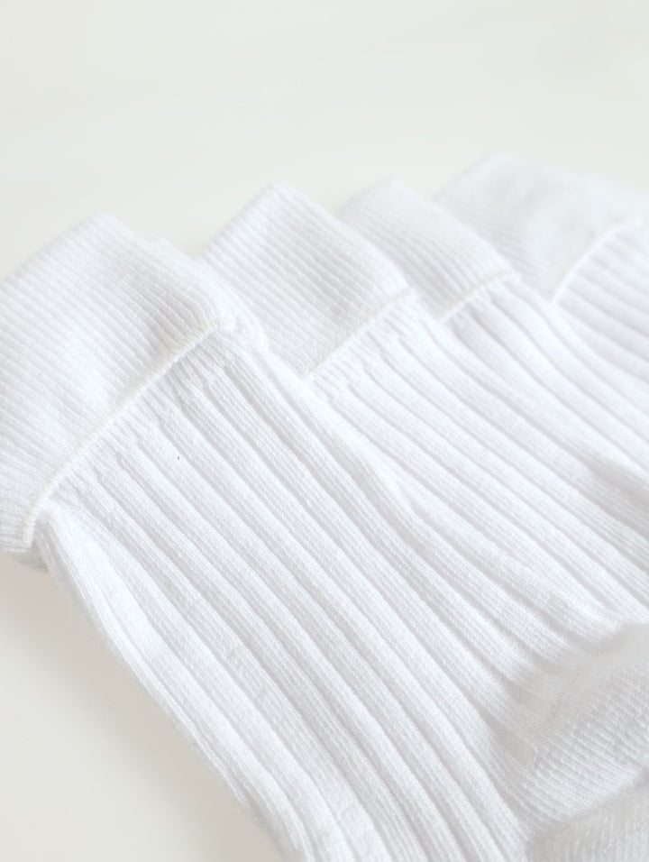 5 Pack Unisex Anklet Socks - White