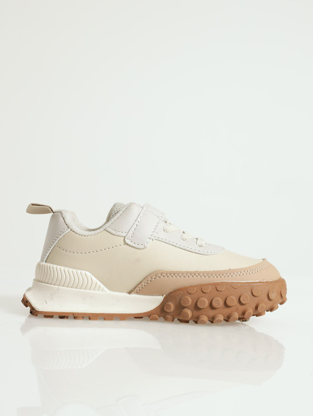 Pre-Girls Retro Sneaker - Nude