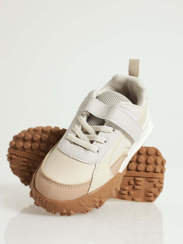Pre-Girls Retro Sneaker - Nude