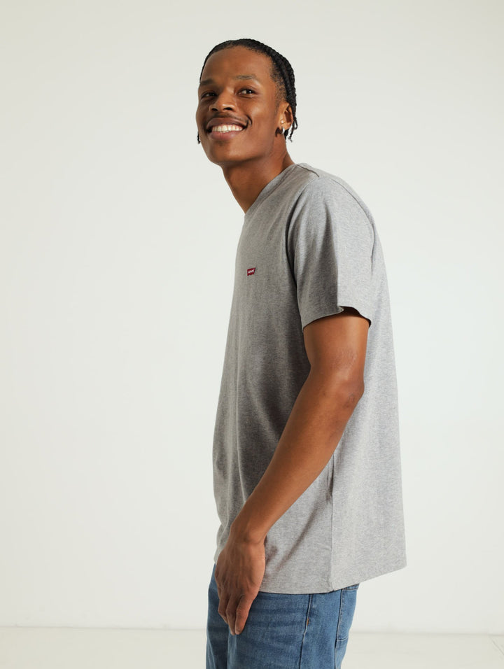 Original Heather Tee  - Grey Melange