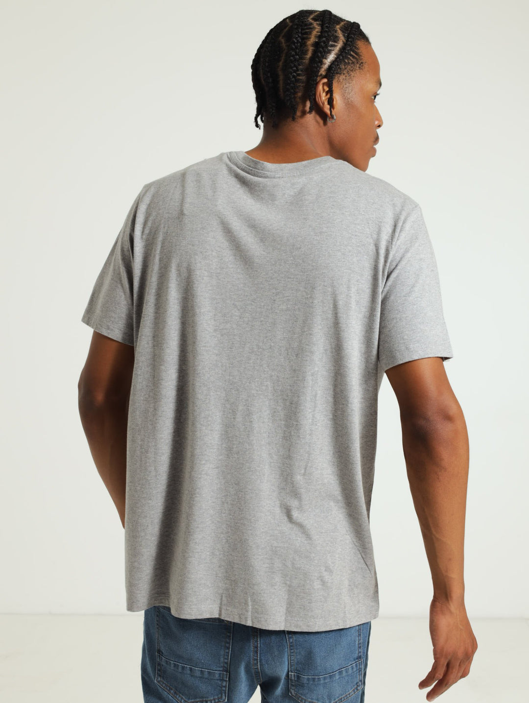 Original Heather Tee  - Grey Melange