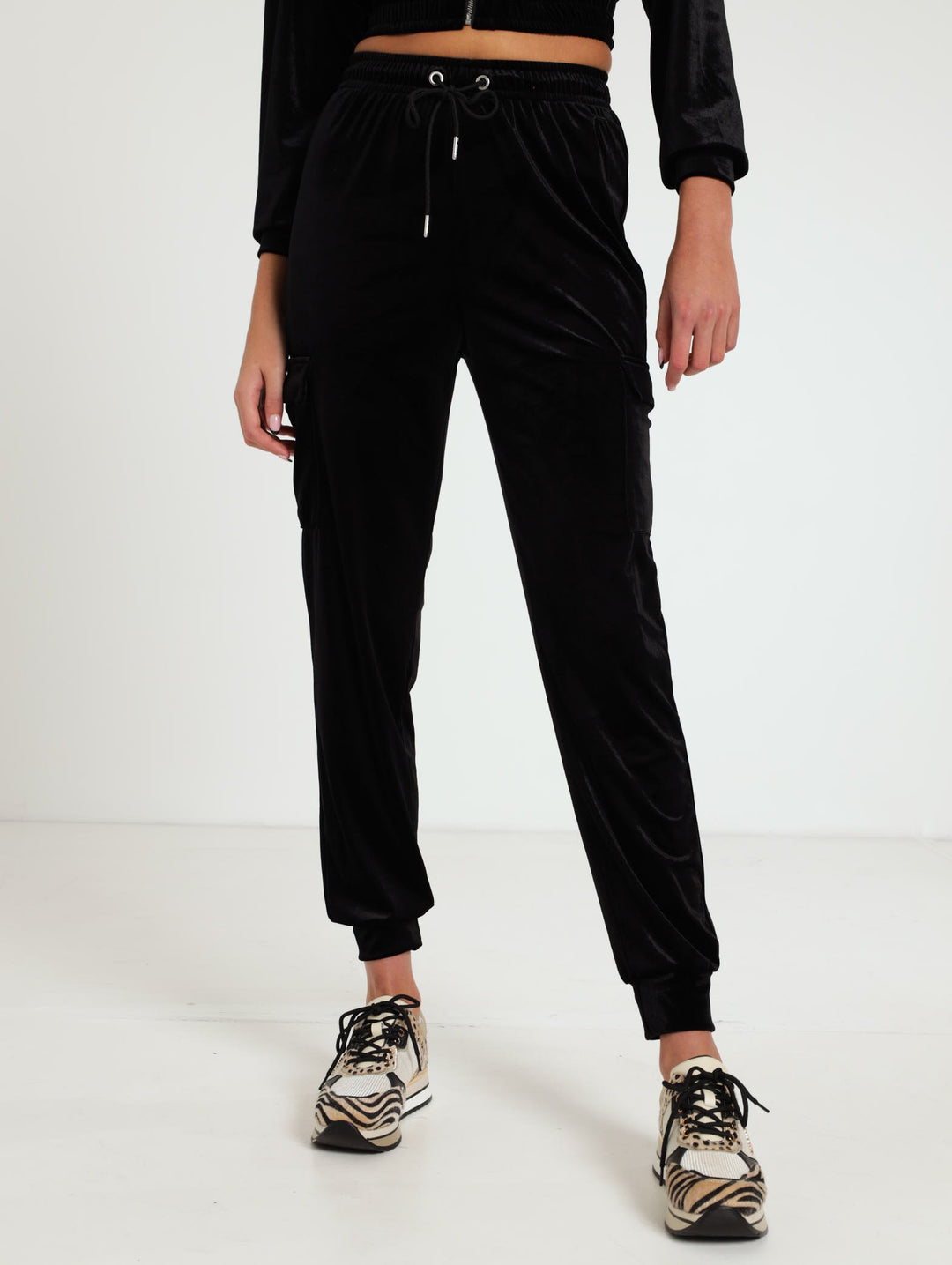 Velvet Jogger - Black