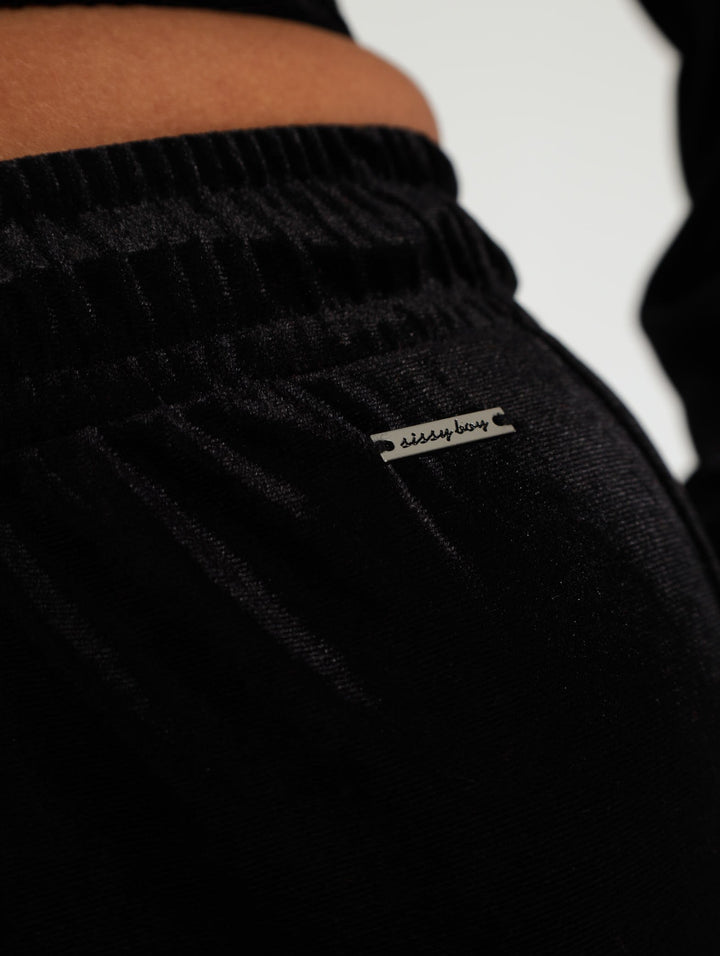 Velvet Jogger - Black