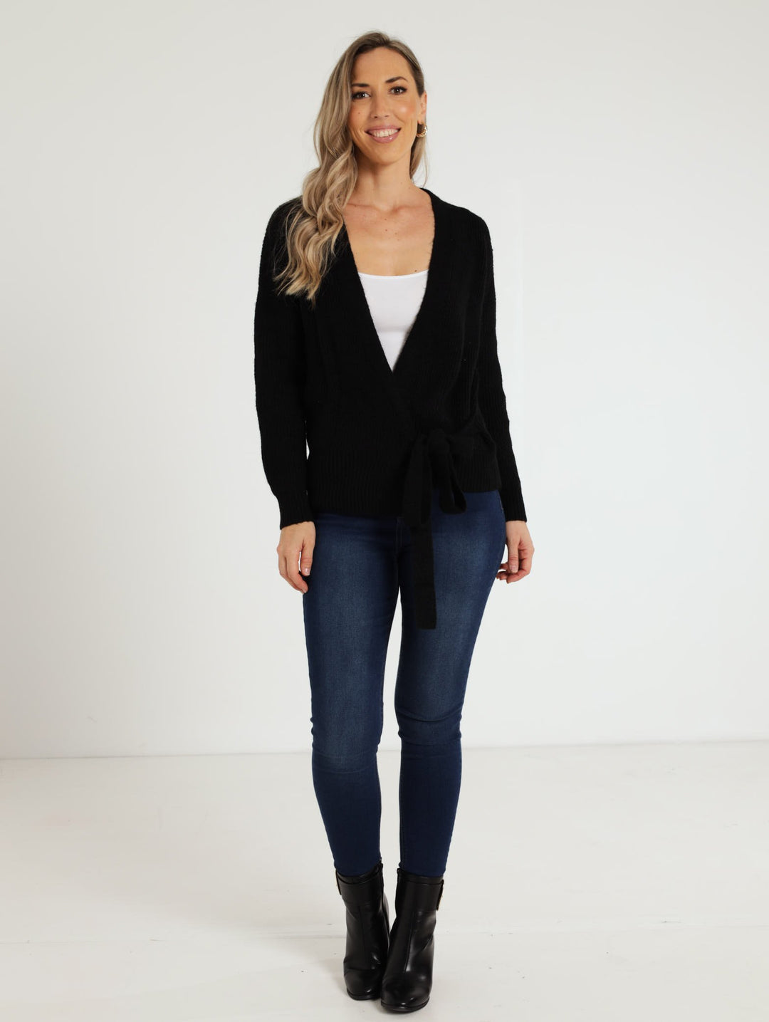 Ballet Cardigan - Black