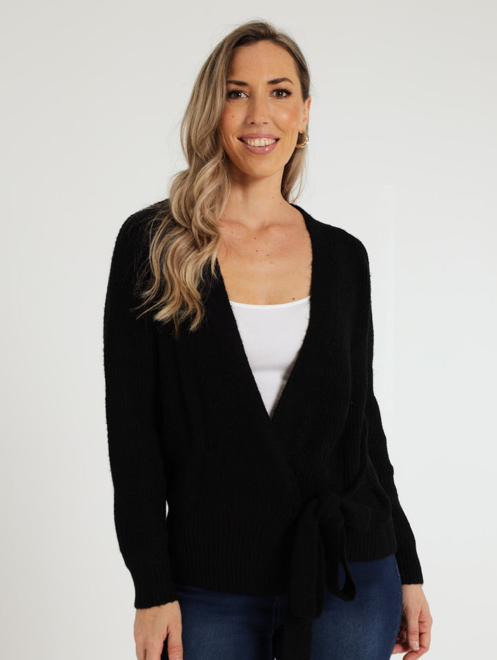 Ballet Cardigan - Black