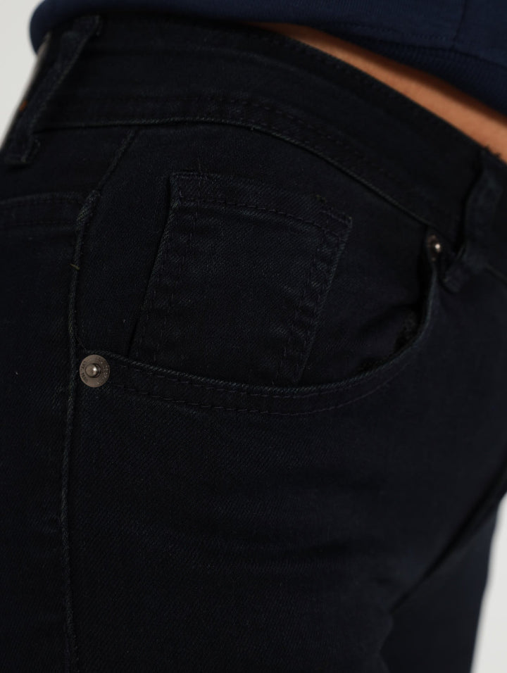 Skinny Stretch Denim Jeans - Dark Blue