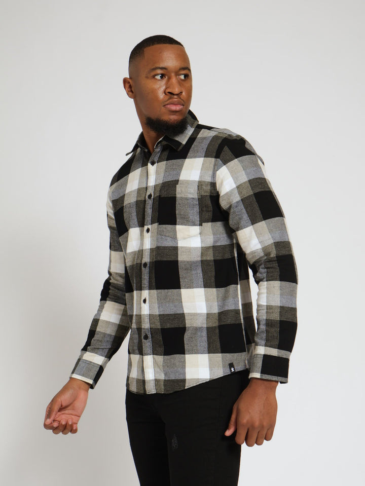 Long Sleeve Plaid Shirt