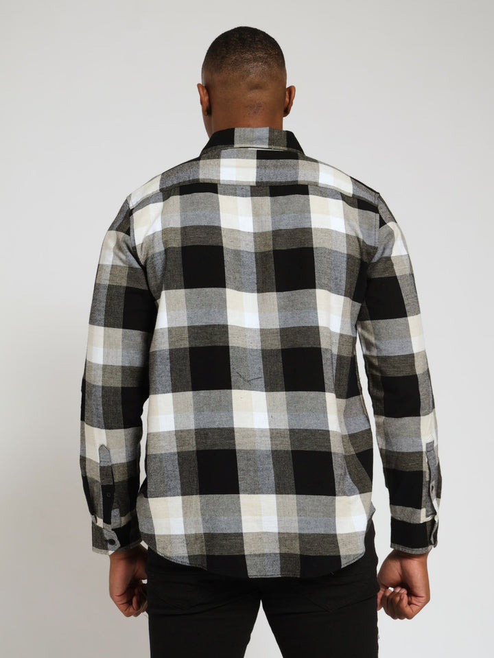 Long Sleeve Plaid Shirt