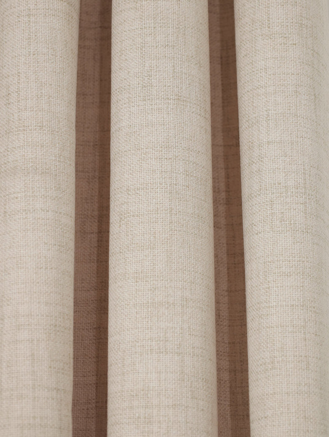 Lined Marbella Texture Eyelet Curtain - Natural