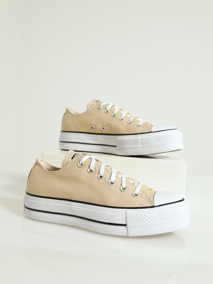 Chuck Taylor All Star Lift Platform Sneaker - Beige