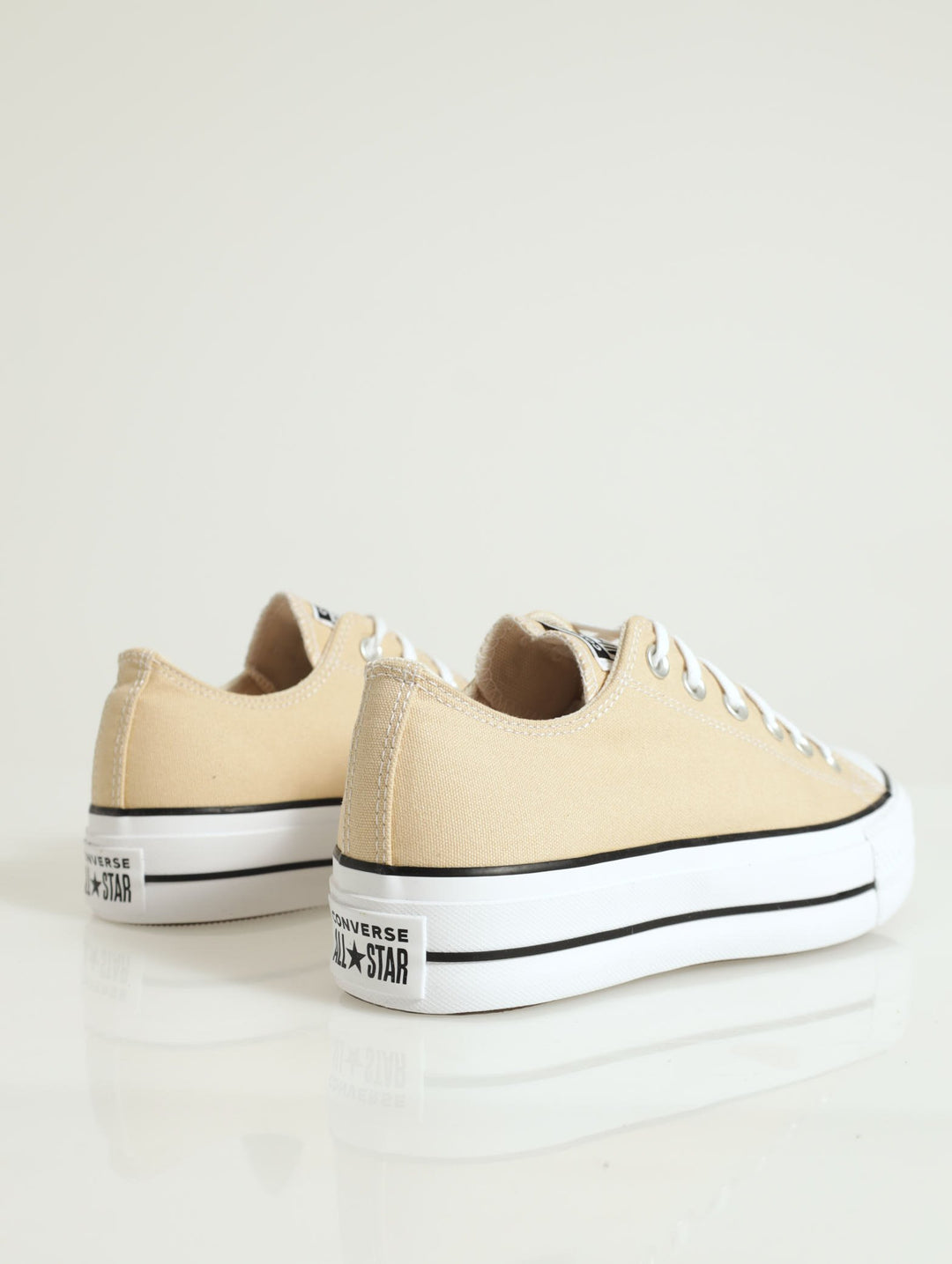 Chuck Taylor All Star Lift Platform Sneaker - Beige