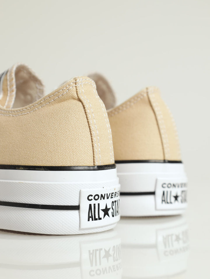 Chuck Taylor All Star Lift Platform Sneaker - Beige