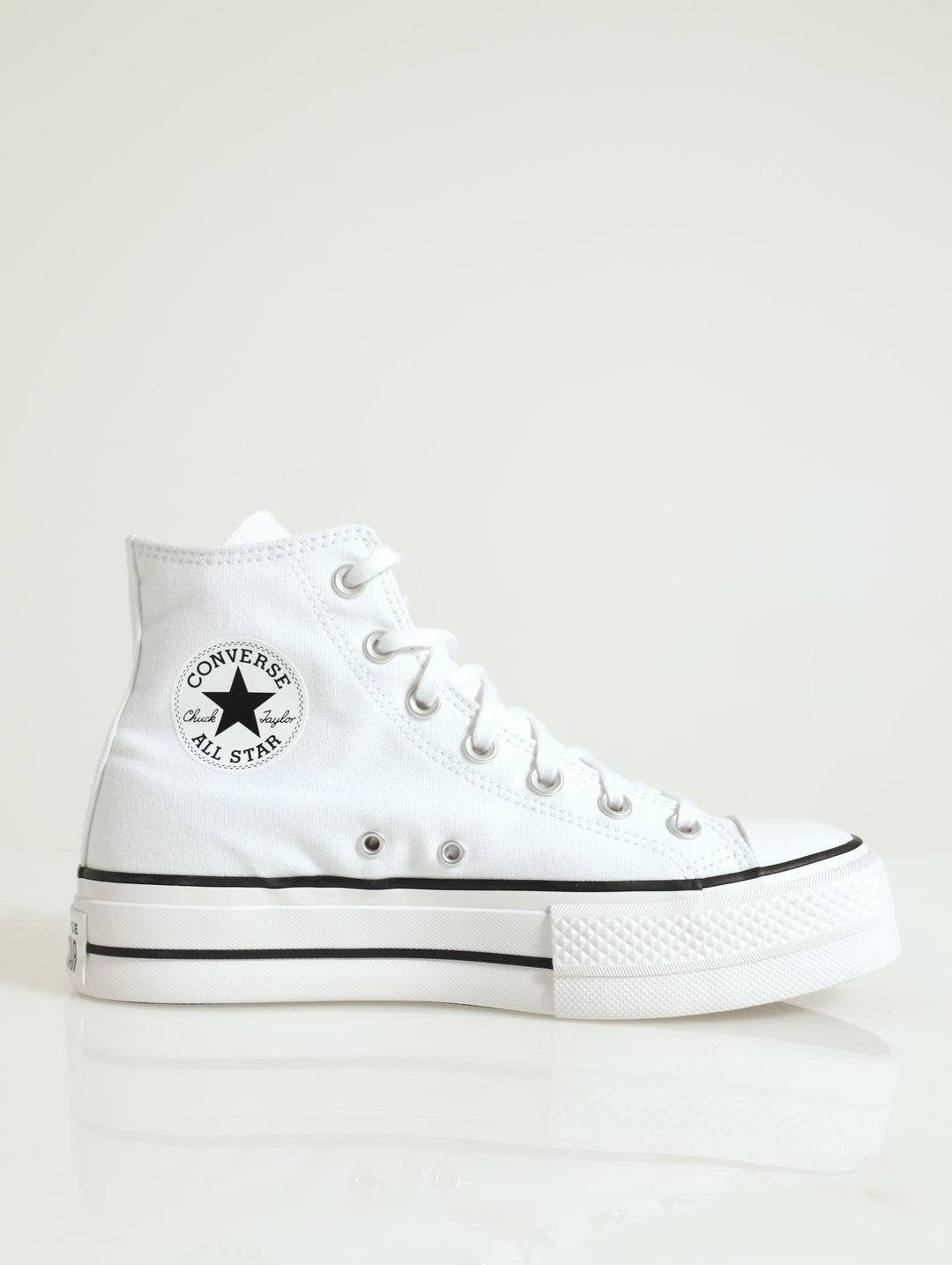 Chuck Taylor All Star Platform Canvas Sneaker - White
