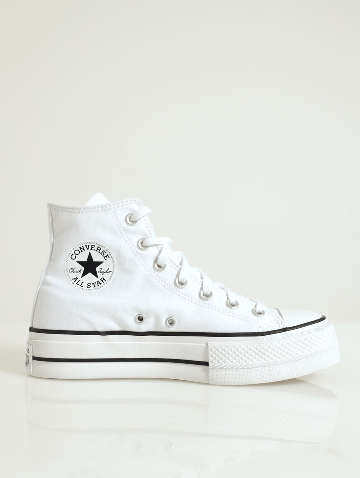 Chuck Taylor All Star Platform Canvas Sneaker - White