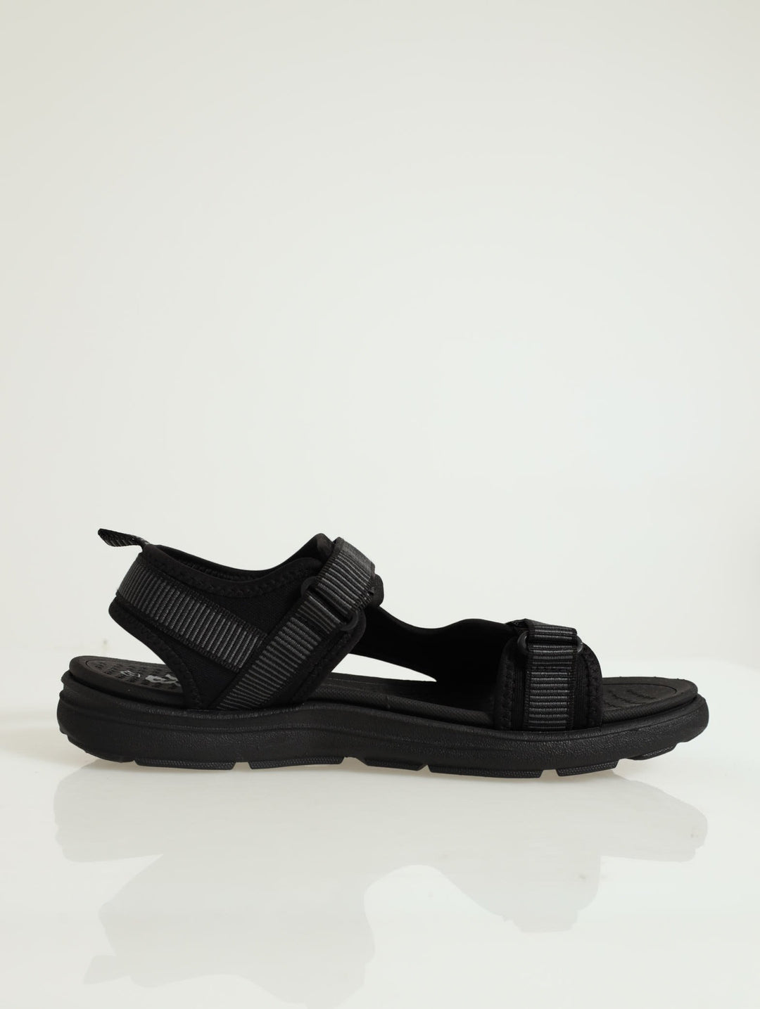 Strappy Sport Sandal - Black