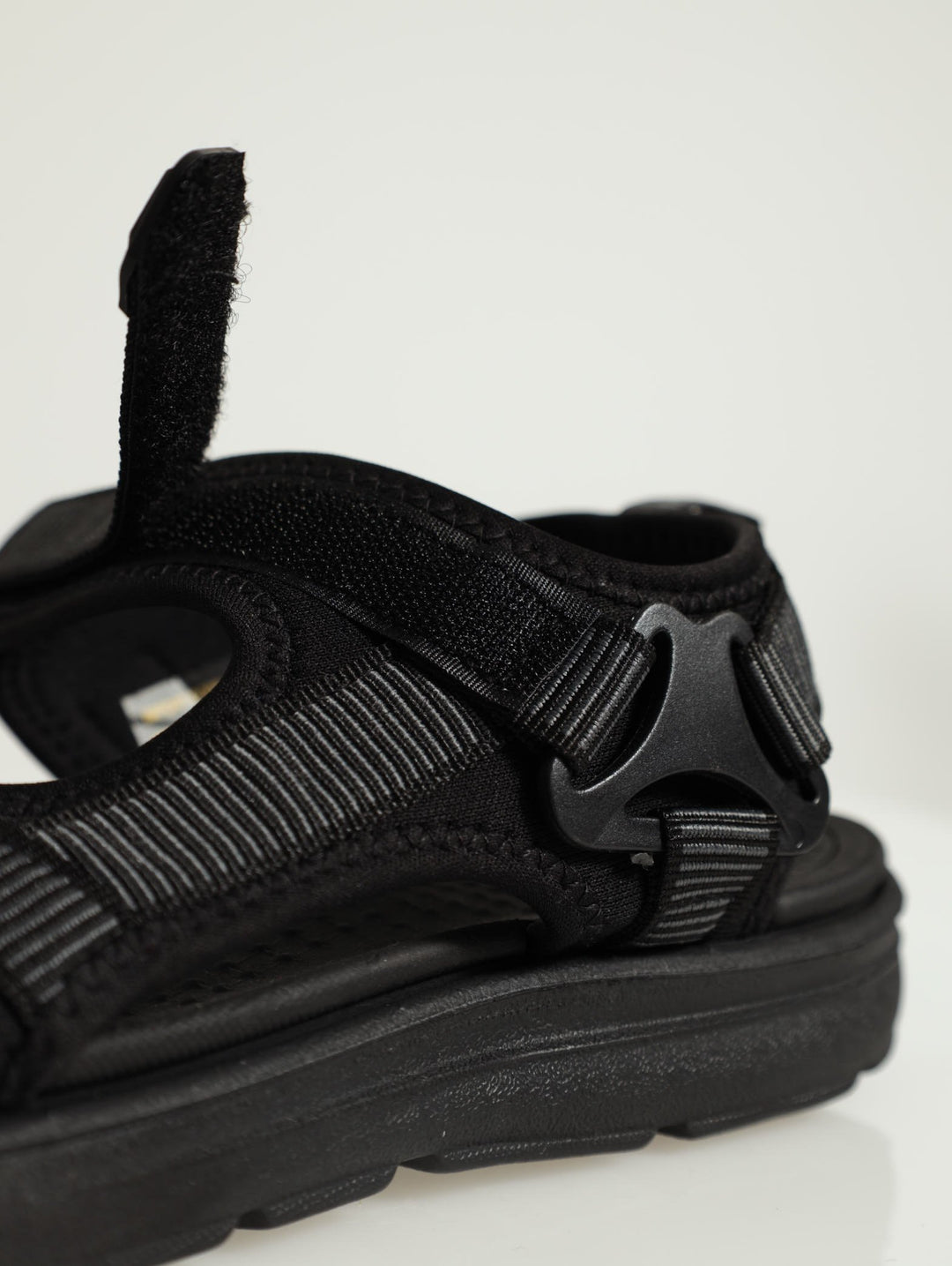 Strappy Sport Sandal - Black