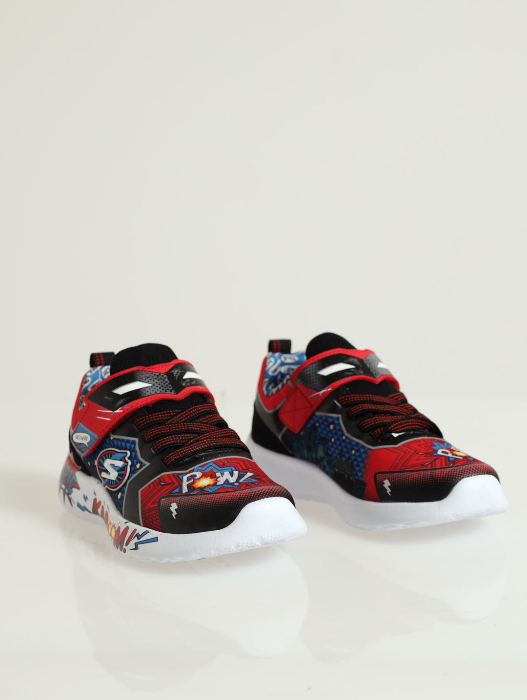Pre-Boys Dynamite Defender Sneaker - Black/Red