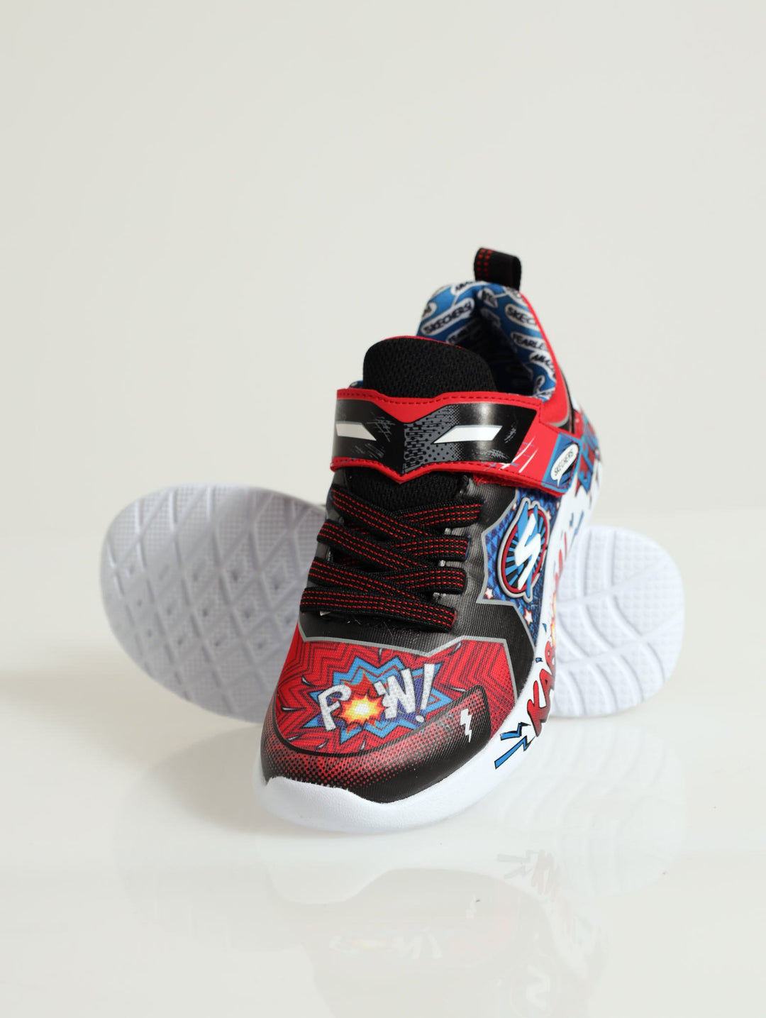 Pre-Boys Dynamite Defender Sneaker - Black/Red