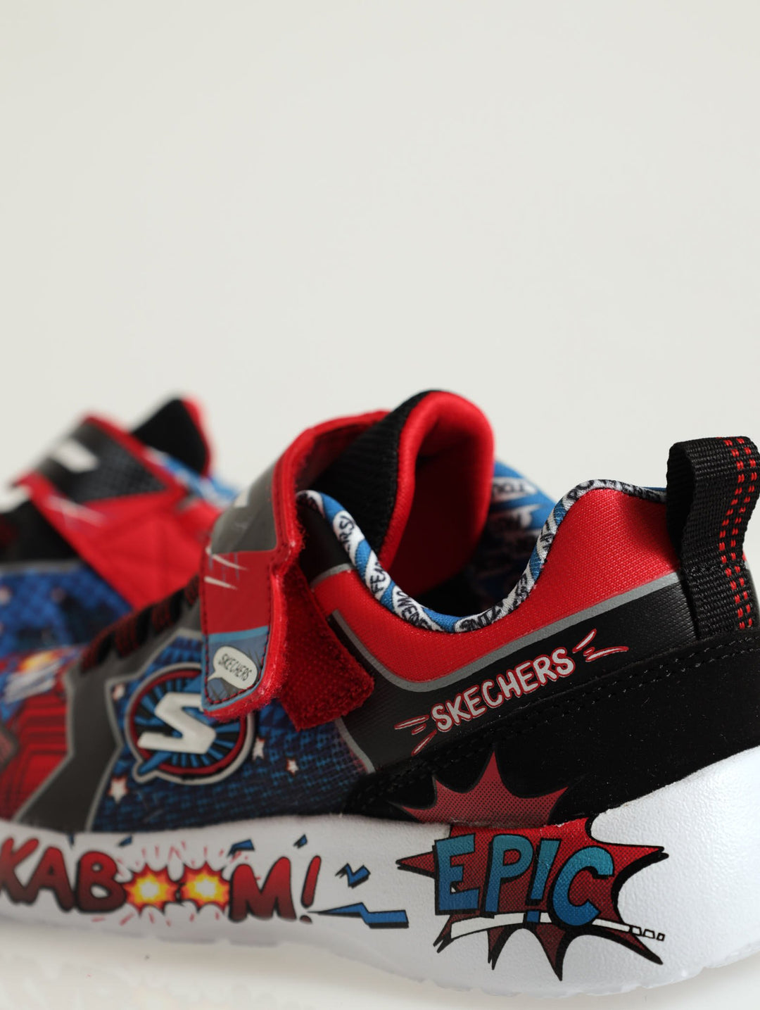 Pre-Boys Dynamite Defender Sneaker - Black/Red