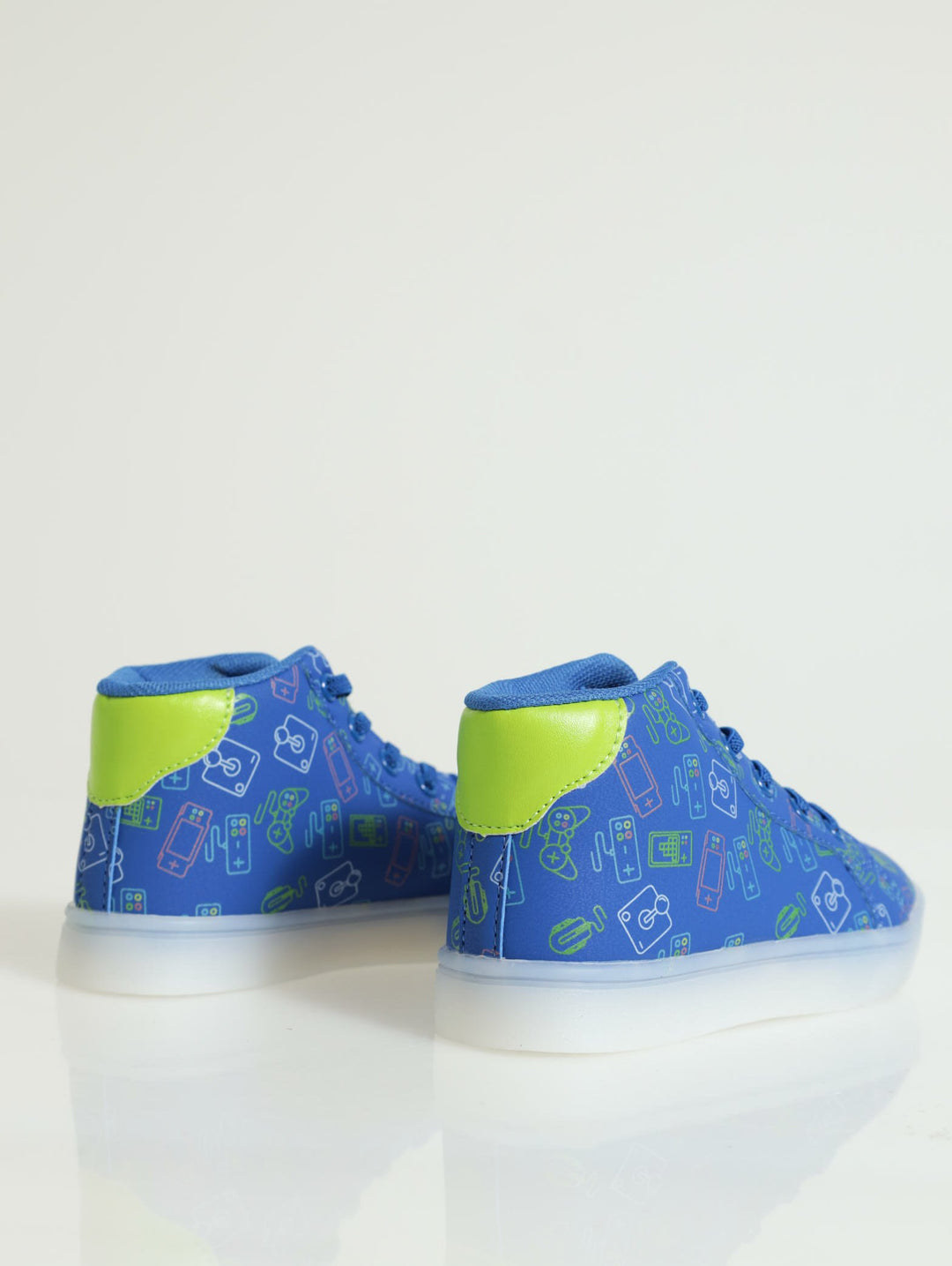 Pre-Boys Gaming Light Up Sneaker - Blue