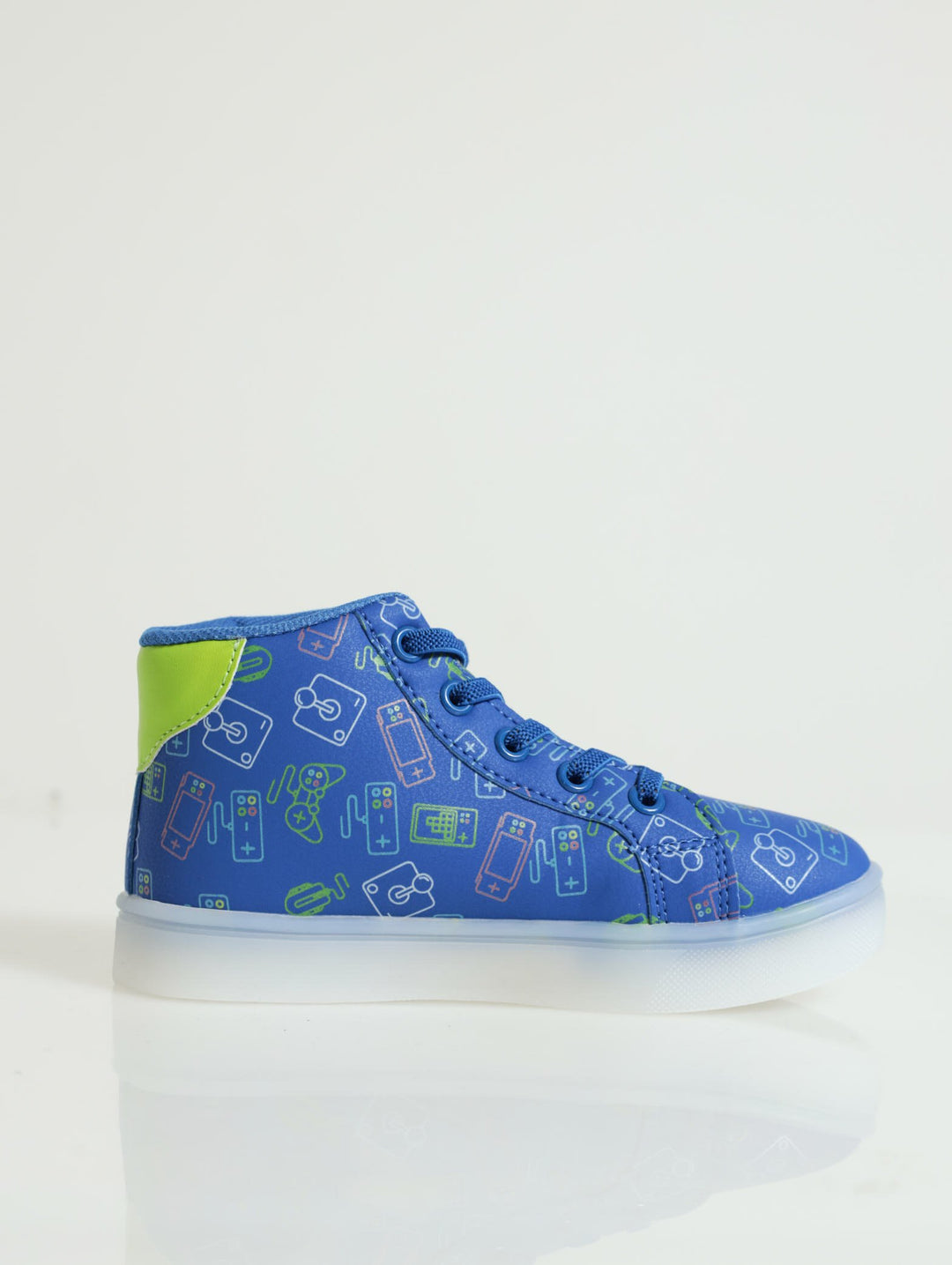 Pre-Boys Gaming Light Up Sneaker - Blue